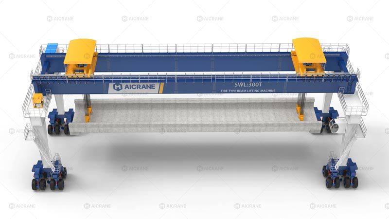 Grúa RTG para Infraestructura y Energía